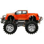 Odťahovacie vozidlo Monster Truck s autom 58 cm oranžové